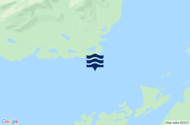 Mappa delle Getijden in Snipe Island, United States