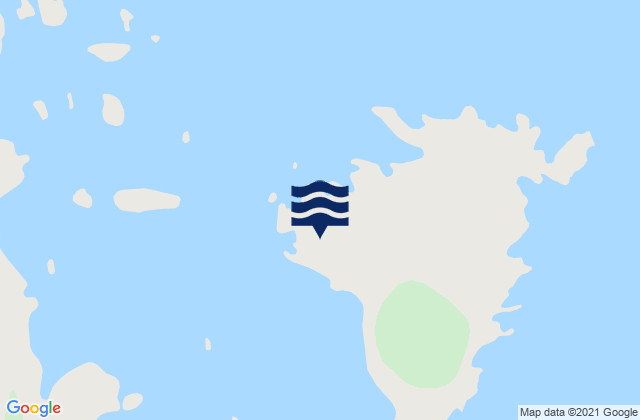Mappa delle Getijden in Sum Island, Russia
