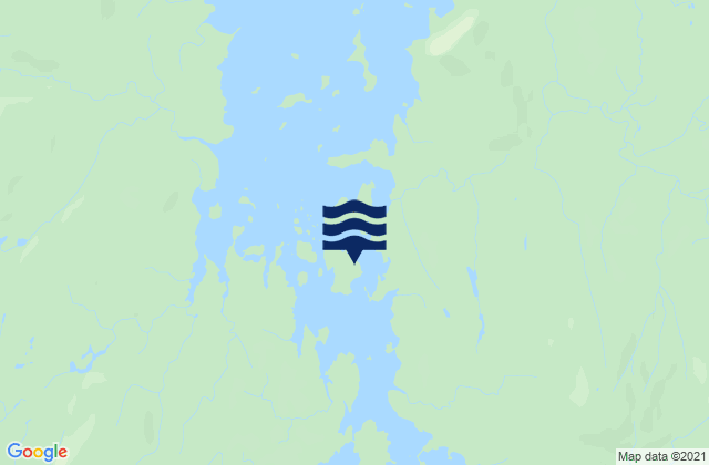 Mappa delle Getijden in Summit Island, United States