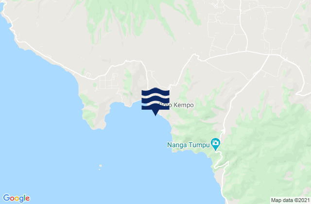 Mappa delle Getijden in Sumur Lima, Indonesia