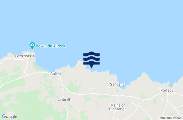 Mappa delle Getijden in Sunnyside Beach, United Kingdom
