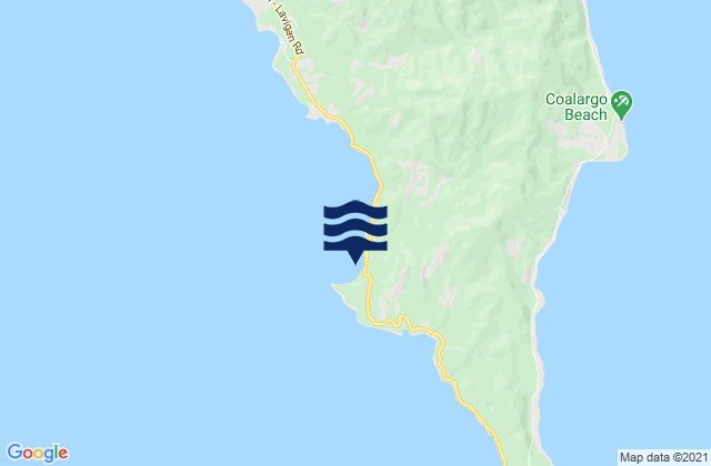 Mappa delle Getijden in Surup, Philippines