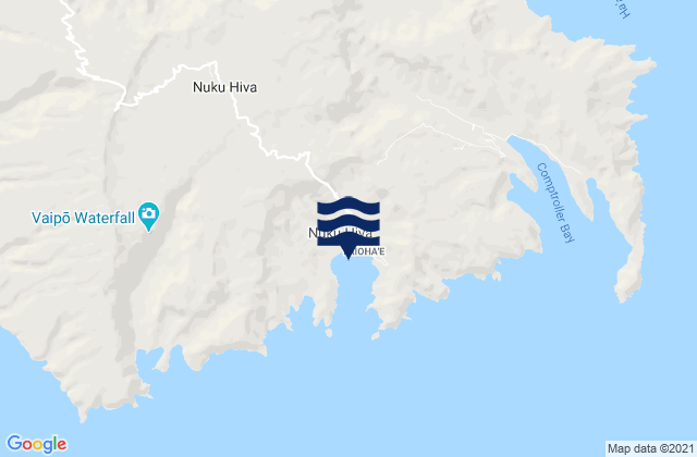 Mappa delle Getijden in Taihoae Islands, French Polynesia