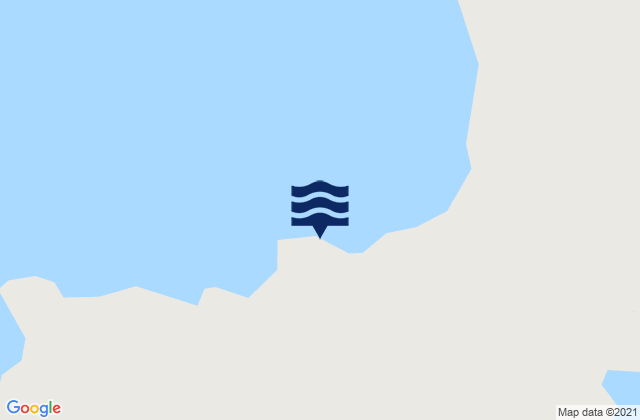 Mappa delle Getijden in Tanaga Bay, United States