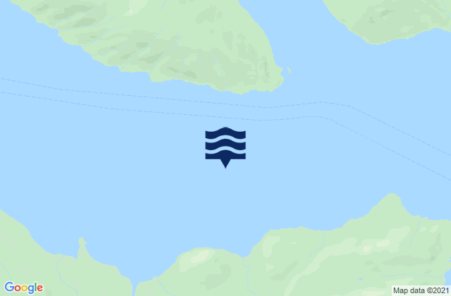 Mappa delle Getijden in Tantallon Point SW of, United States