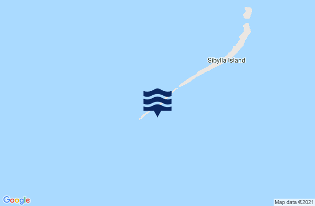 Mappa delle Getijden in Taongi Atoll, Micronesia