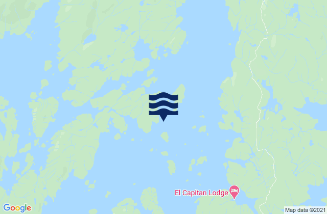Mappa delle Getijden in Tenass Island 0.3 mile SSW of, United States