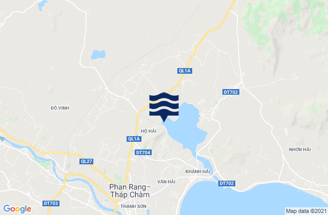 Mappa delle Getijden in Thành Phố Phan Rang-Tháp Chàm, Vietnam