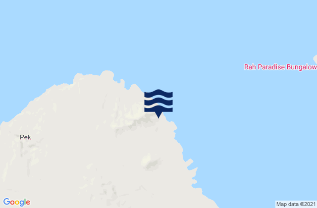 Mappa delle Getijden in Torba Province, Vanuatu