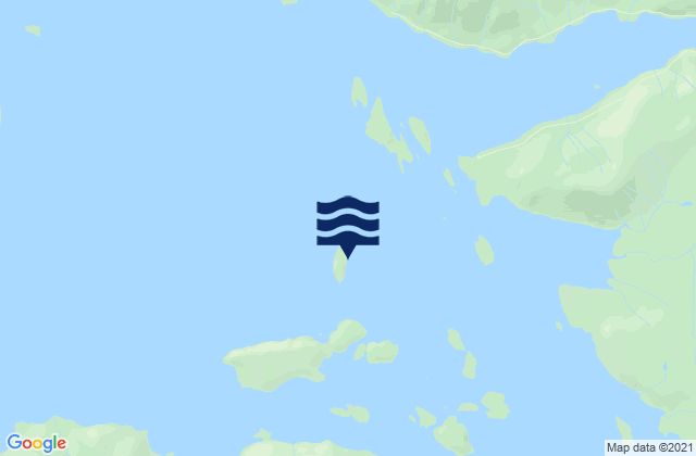 Mappa delle Getijden in Toti Island, United States