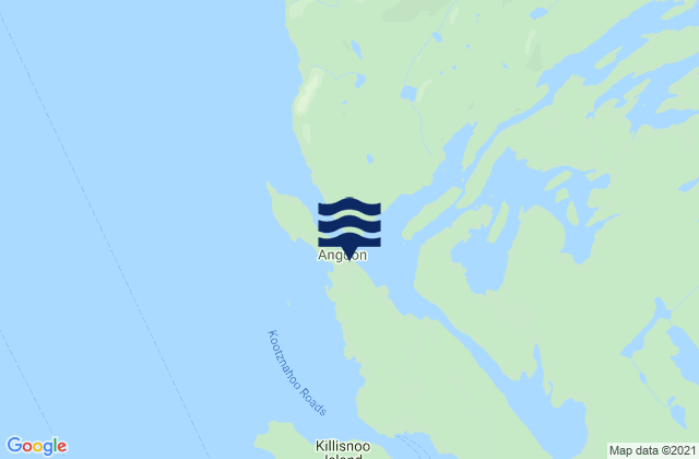 Mappa delle Getijden in Turn Point Kootznahoo Inlet, United States
