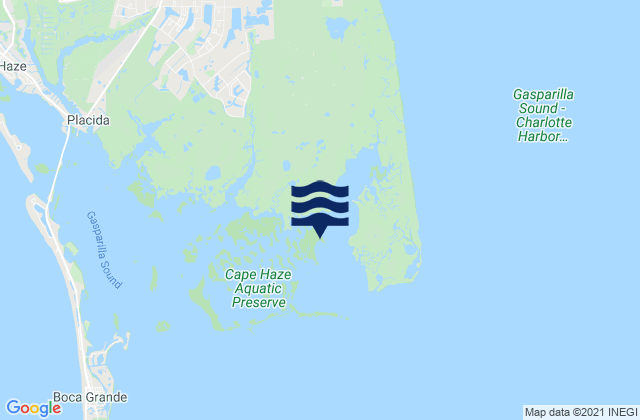 Mappa delle Getijden in Turtle Bay, United States