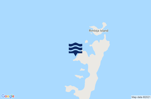Mappa delle Getijden in Two Island Bay, Australia
