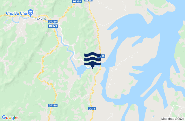 Mappa delle Getijden in Tỉnh Quảng Ninh, Vietnam