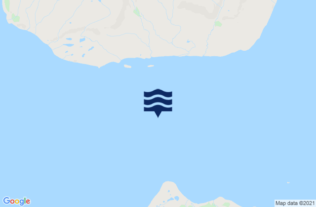 Mappa delle Getijden in Unga Strait (1.4 miles N of Unga Spit), United States