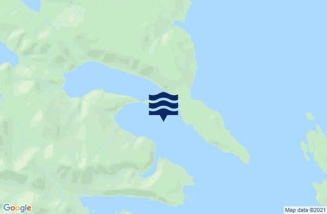 Mappa delle Getijden in View Cove, United States