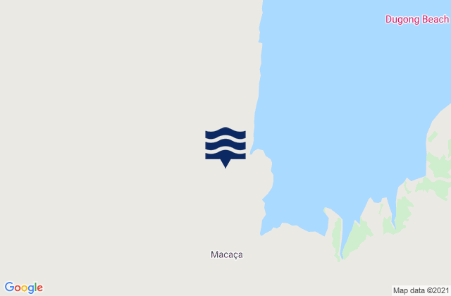 Mappa delle Getijden in Vilankulos District, Mozambique