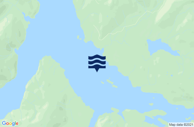 Mappa delle Getijden in Village Islands, United States