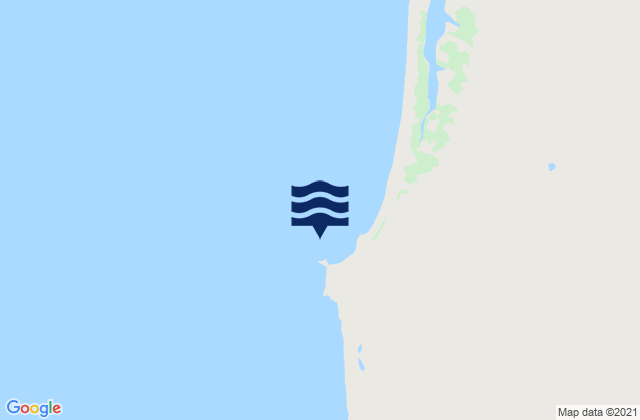 Mappa delle Getijden in Vrilya Point, Australia