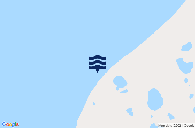 Mappa delle Getijden in Wood Bay, United States