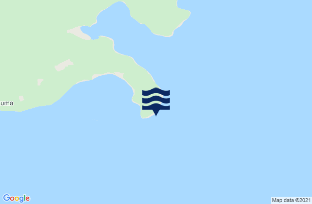 Mappa delle Getijden in Woodlark Island, Papua New Guinea