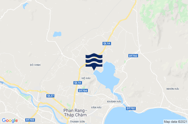 Mappa delle Getijden in Xã Phước Thắng, Vietnam