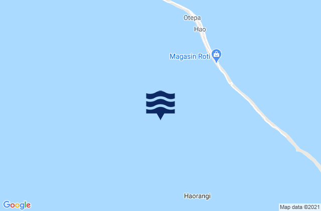 Mappa delle Getijden in Îles Tuamotu-Gambier, French Polynesia